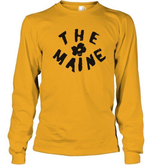 yellow maine sweatshirt