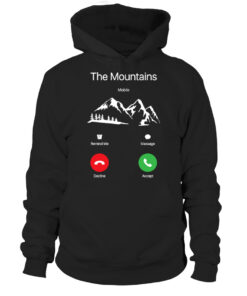 the mountains are calling hoodie