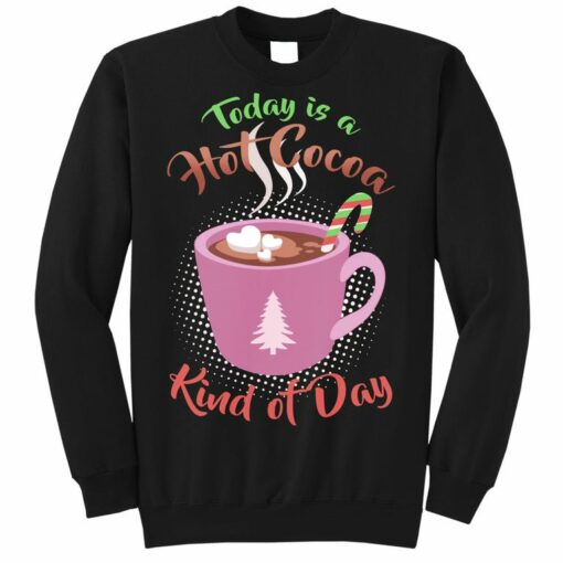 hot cocoa sweatshirt