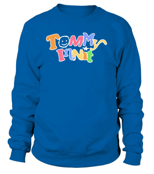 tommyinnit blue sweatshirt