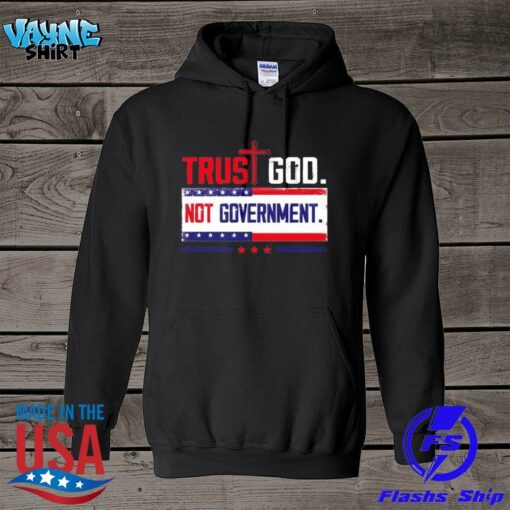 trust god hoodie