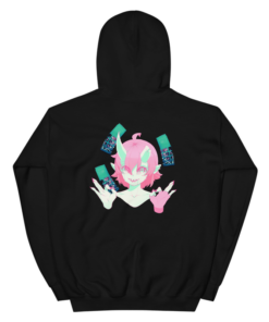 hoodie with back design