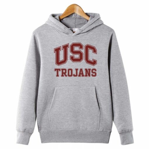 usc trojans zip up hoodie