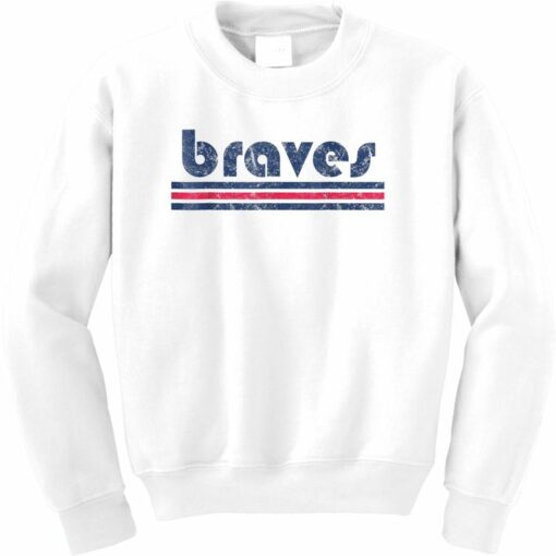 braves vintage sweatshirt