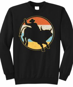 bull riding sweatshirts