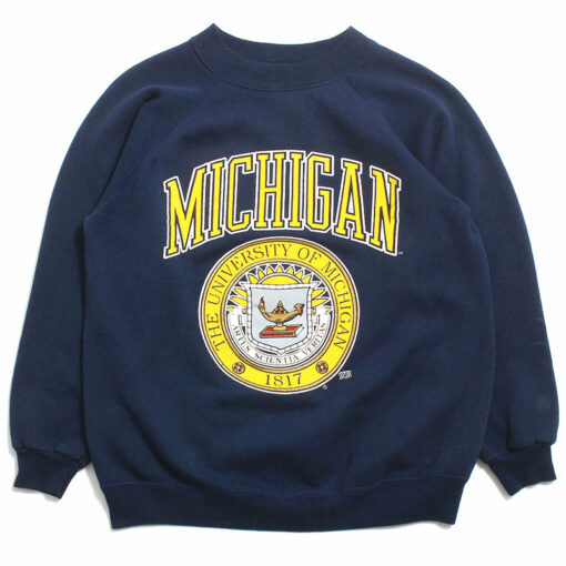 university of michigan sweatshirt vintage