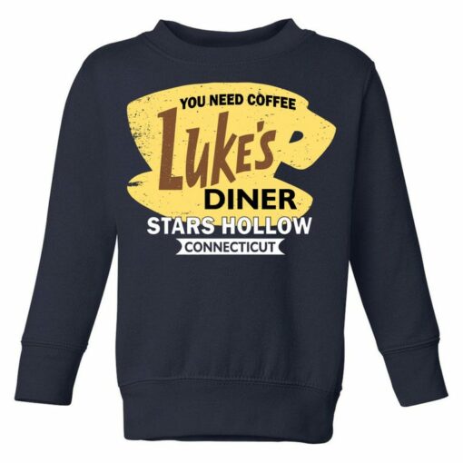 luke's coffee sweatshirt