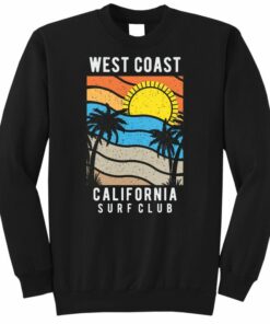 west coast surf club sweatshirt