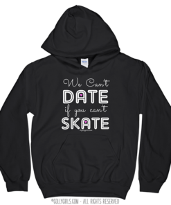 can't skate hoodie