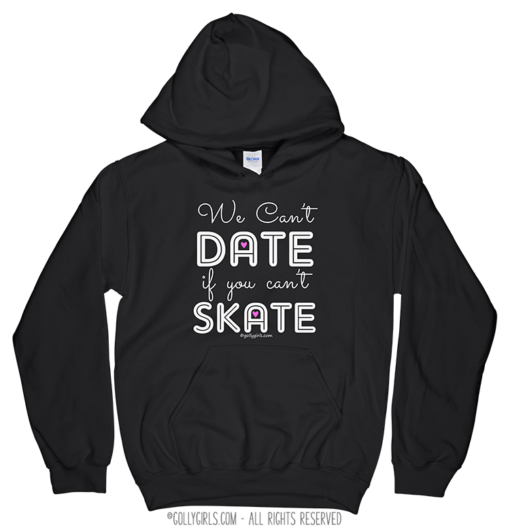 can't skate hoodie