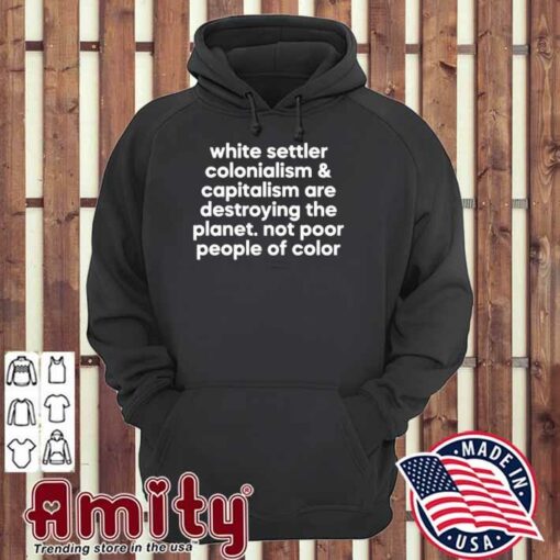 anti colonial social club hoodie