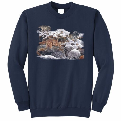 mens wildlife sweatshirts