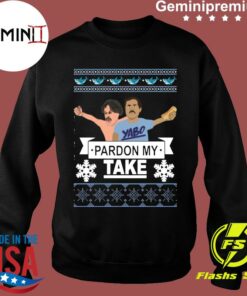 pardon my take sweatshirt