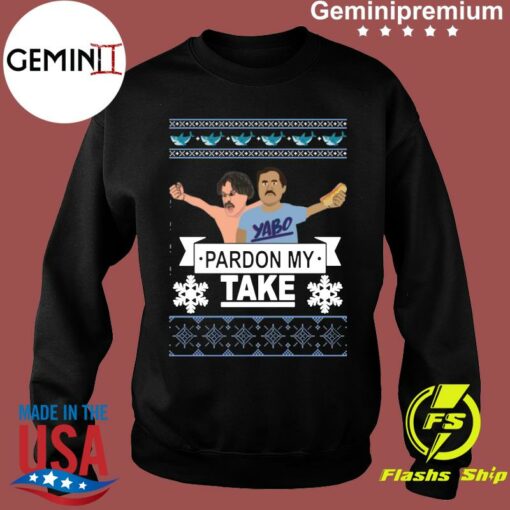 pardon my take sweatshirt