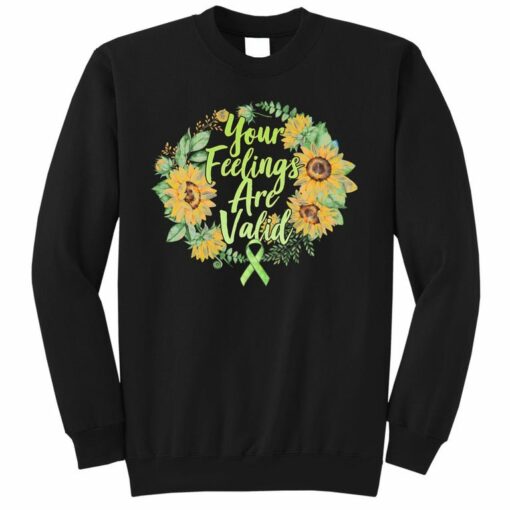 feelings are okay sweatshirt