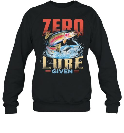 fishing lure sweatshirt